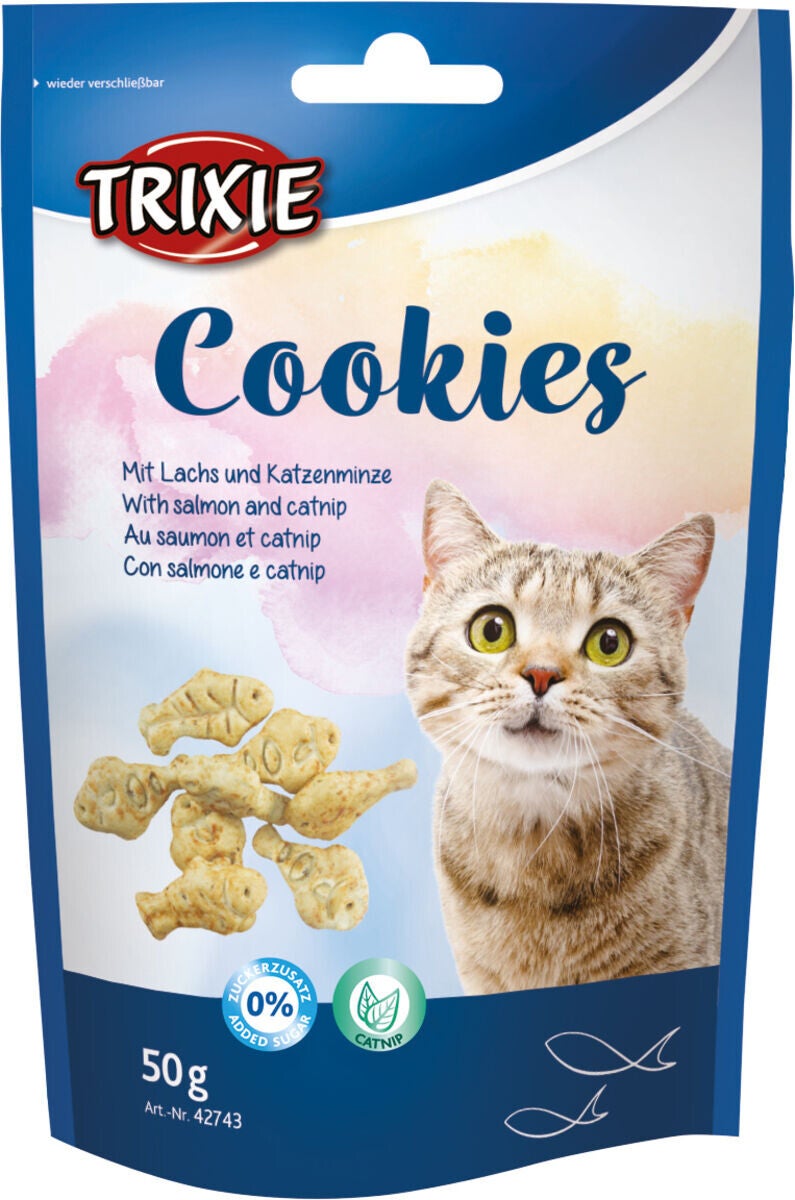Trixie Cookies Zalm/catnip
