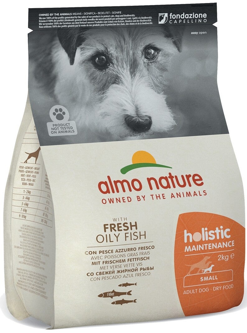Almo Nature Holistic Dog S Witvis & Rijst 2 kg