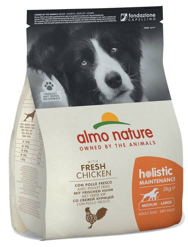 Almo Nature Holistic Dog M Kip & Rijst 2 kg