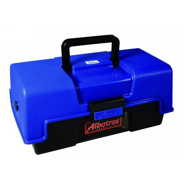 Albatros 2-Ladige Viskoffer Blauw M