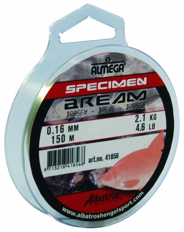 Almega Specimen nylon vislijn brasem