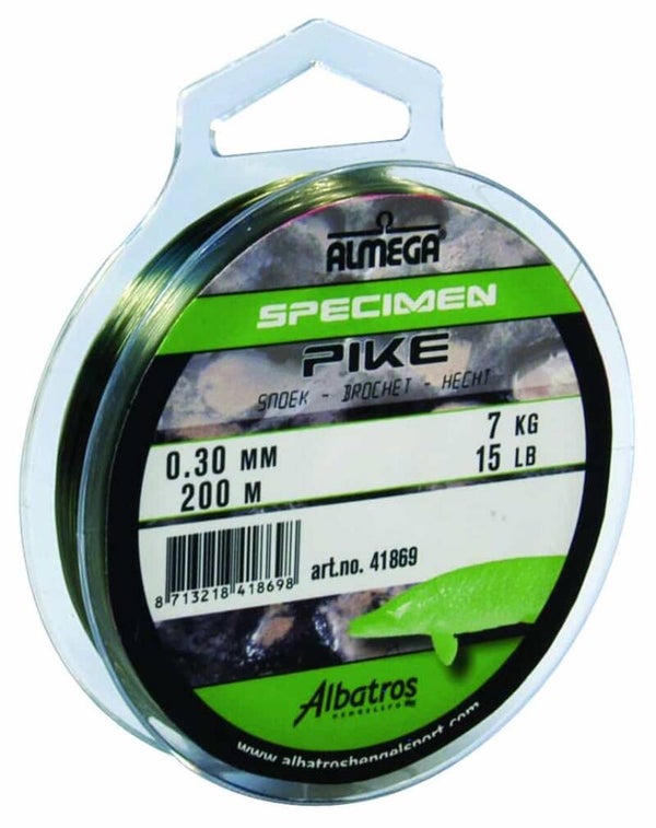 Almega Specimen nylon vislijn snoek