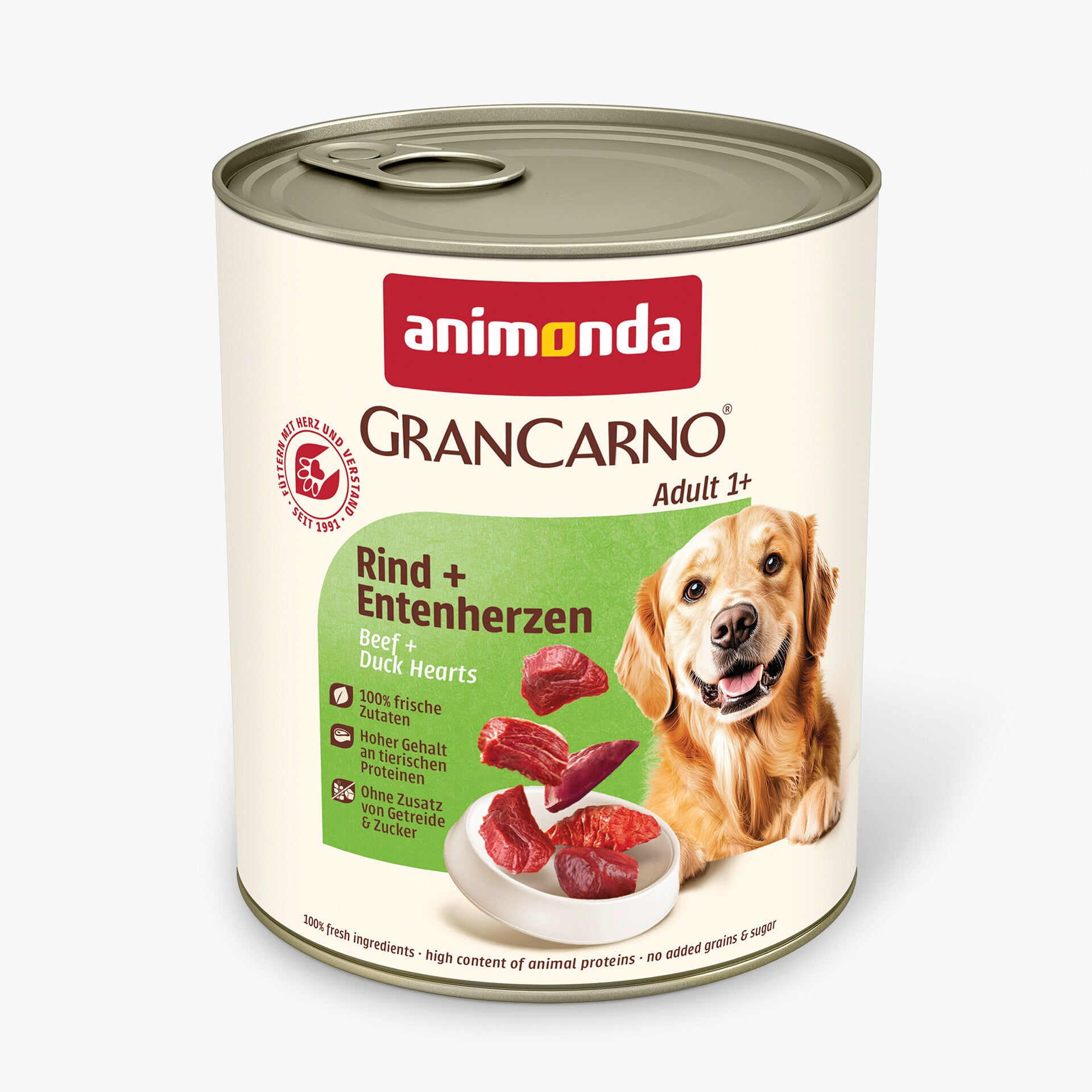 Grancarno Rund+Eendenhart 800 gr