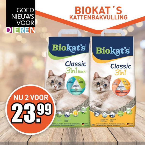 Biokat Classic 18L (2 voor € 23,99)