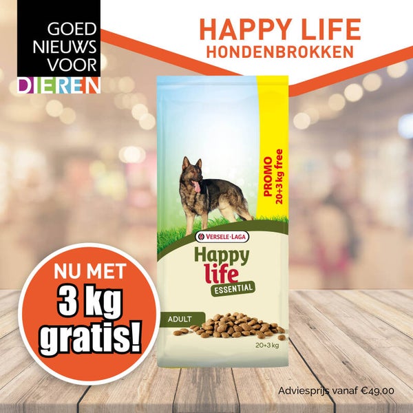 Happy Life Hondenbrokken Bonusbag