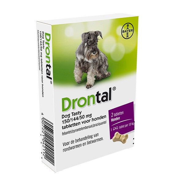 Drontal dog tasty vanaf 10kg