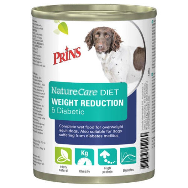 Prins NatureCare Diet Dog Weight Reduction & Diabetic 400g