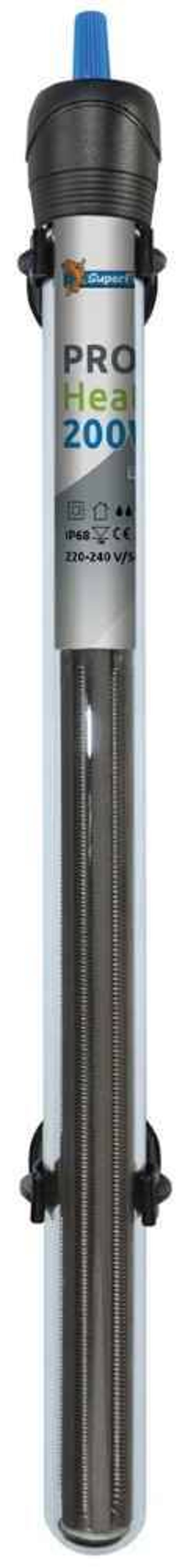 SuperFish Pro Heater 200W 60-125L (35CM)