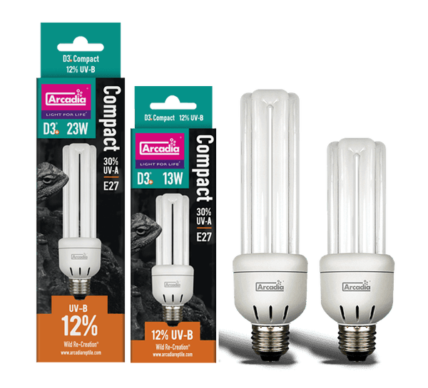 Arcardia D3+ Compact Lamp Mini 12% UVB