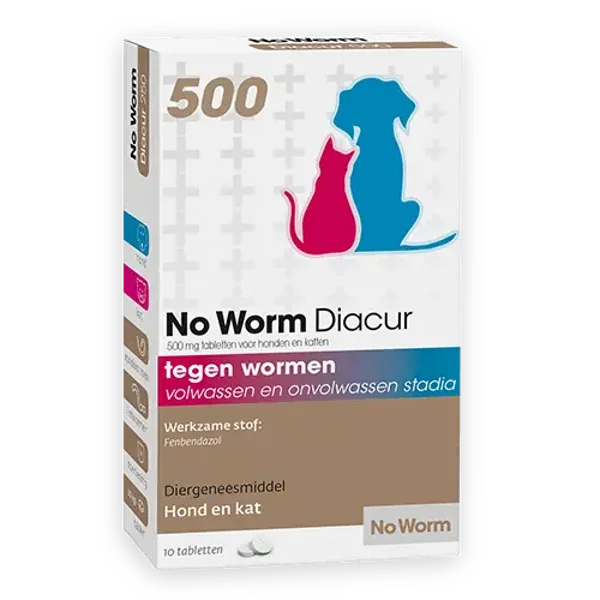 No Worm Diacur 500 Mg 10 tab