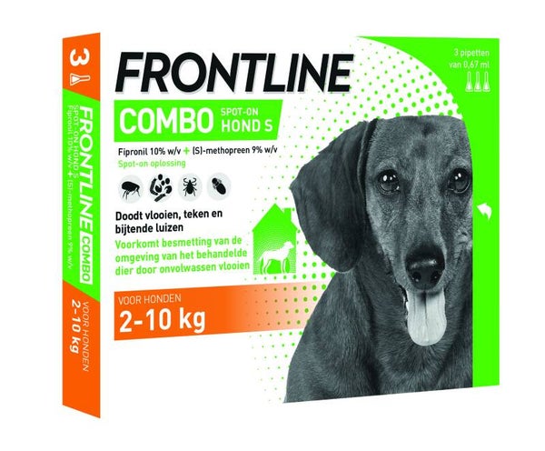 Frontline Combo spot-on hond S 2-10kg