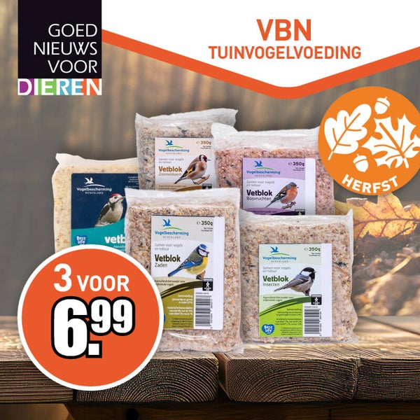 Wildbirds Vetblokken