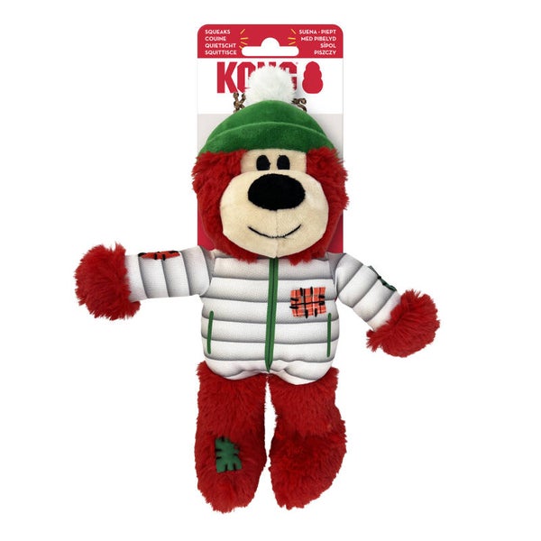 Kong kerst holiday wild knot bear