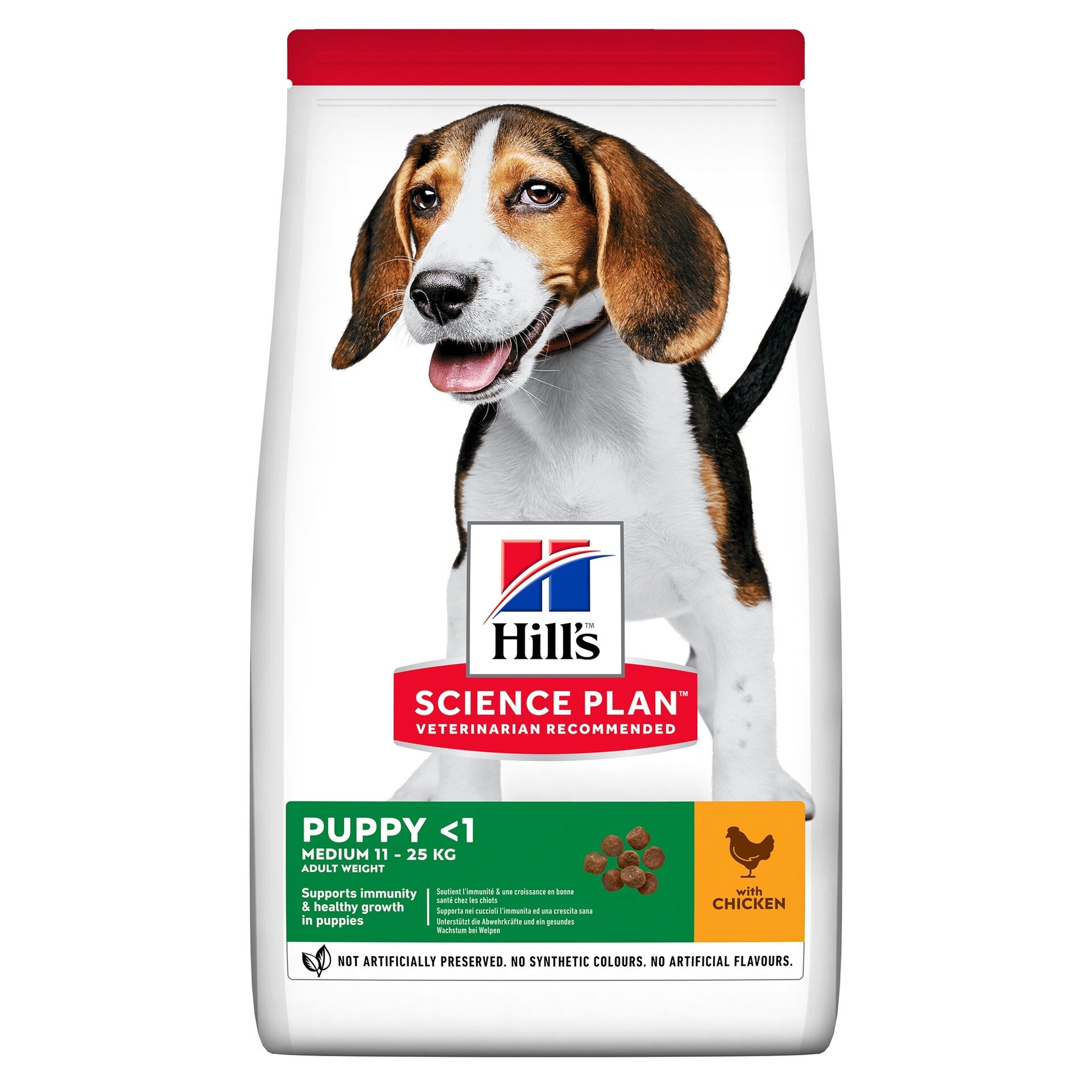 Hill’s Science Plan dog pup medium chicken