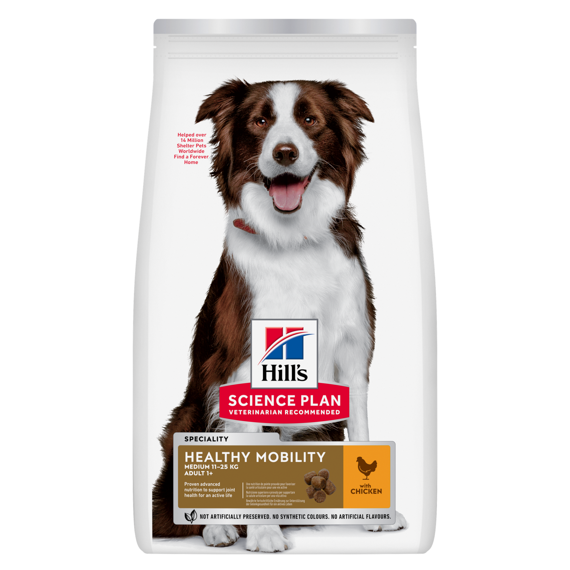 Hill’s Science Plan dog ad mobility M chicken 12kg