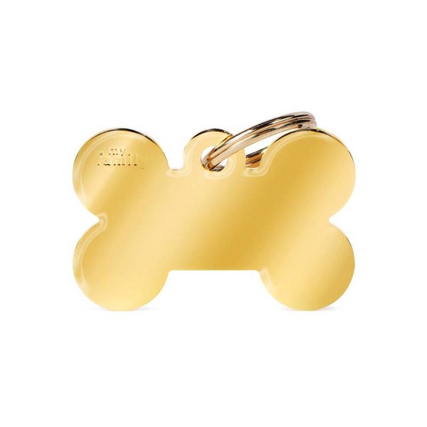 MyFamily Penning Big Bone Brass Gold