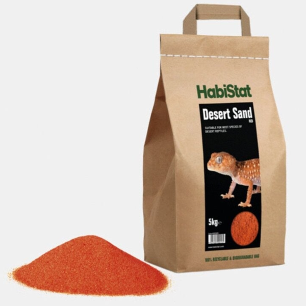 Habistat Woestijn Zand Rood 5 Kg