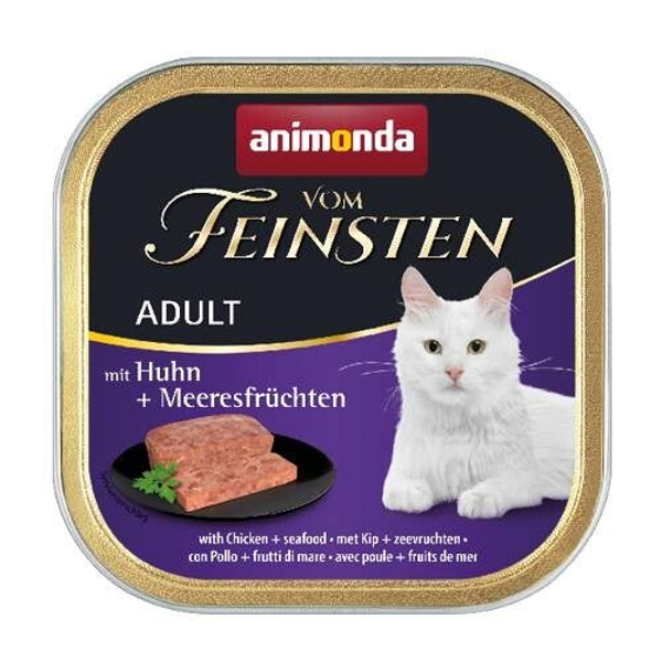 Feinsten Cat Adult Kip/ zeevruchten 100 gr