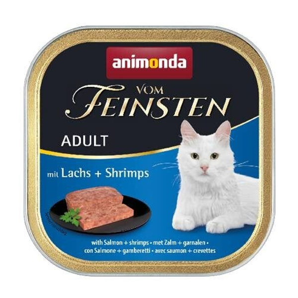 Feinsten Cat Adult Zalm/ garnalen 100 gr