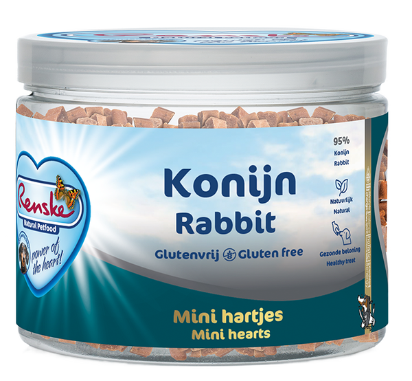 Renske Gezonde beloning Hart Konijn 100 gr