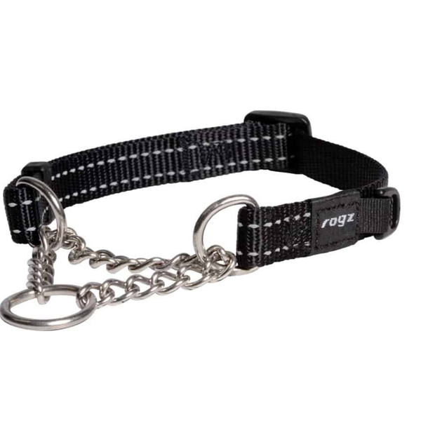 Rogz Utility Control halsband met ketting