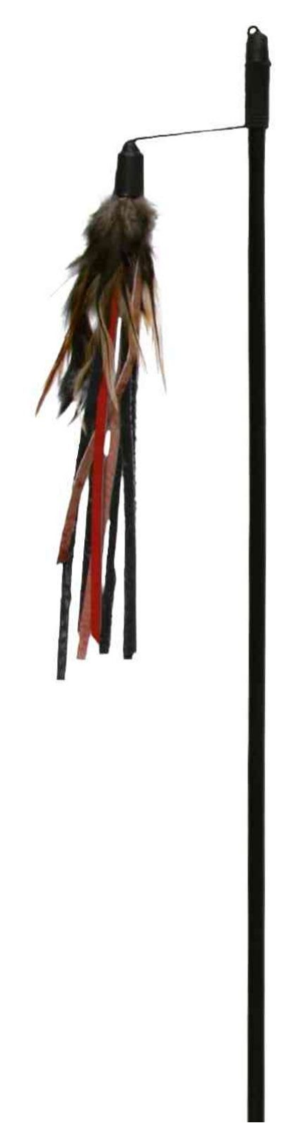 Trixie Speelhengel Met Leren Bandjes En Veren