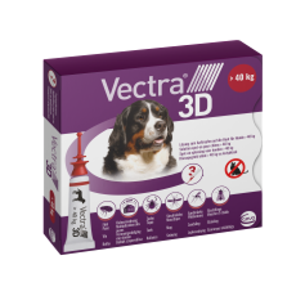 Vectra 3D Dog >40kg 3pip