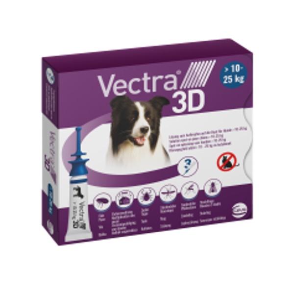 Vectra 3D Dog 10-25kg 3pip
