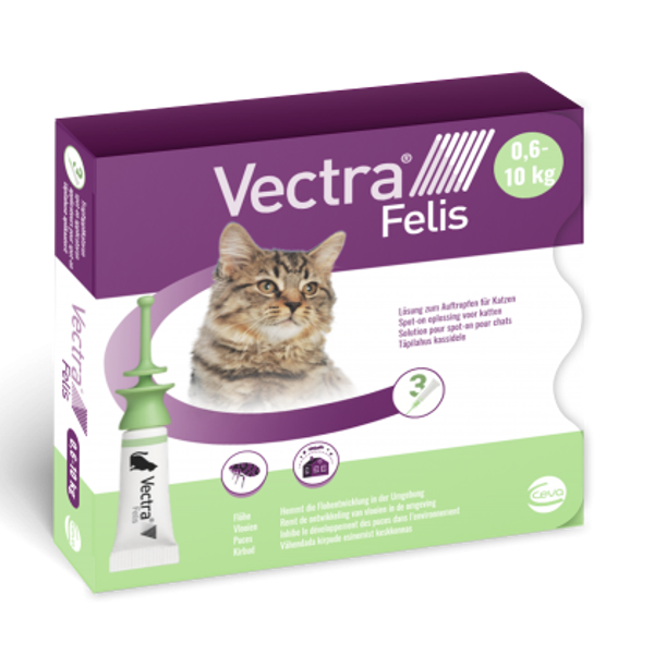 Vectra 3D felis 0,6-10kg 3pip