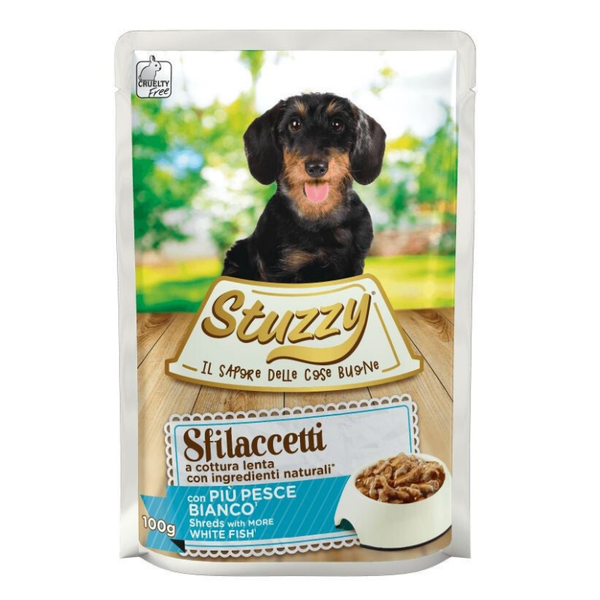 Stuzzy pouch Reepjes met vis 100 gr