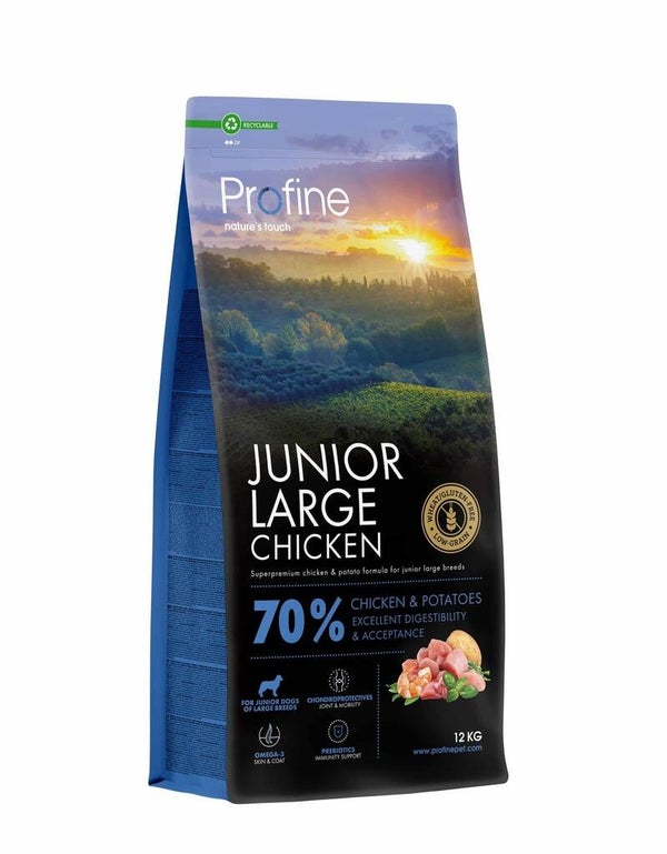 Profine Junior Large Chicken & Potatoes 12 kg