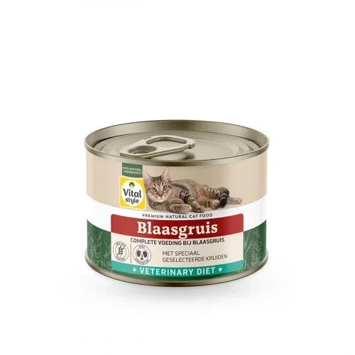 VITALstyle Kat Blaasgruis Natvoer 200 gr