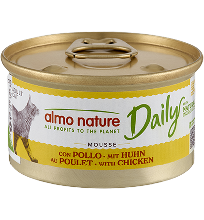 Almo Nature Daily Mousse met Kip 24x85 gr