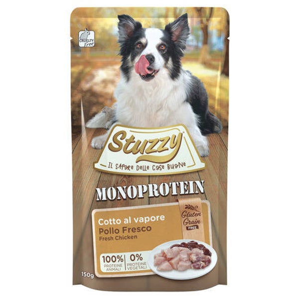 Stuzzy Grain Free Monoprotein Kip 150 gr