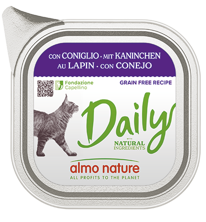Almo Nature Daily met Konijn
