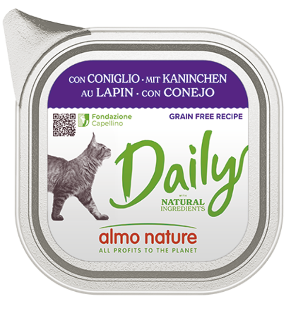 Almo Nature Daily met Konijn