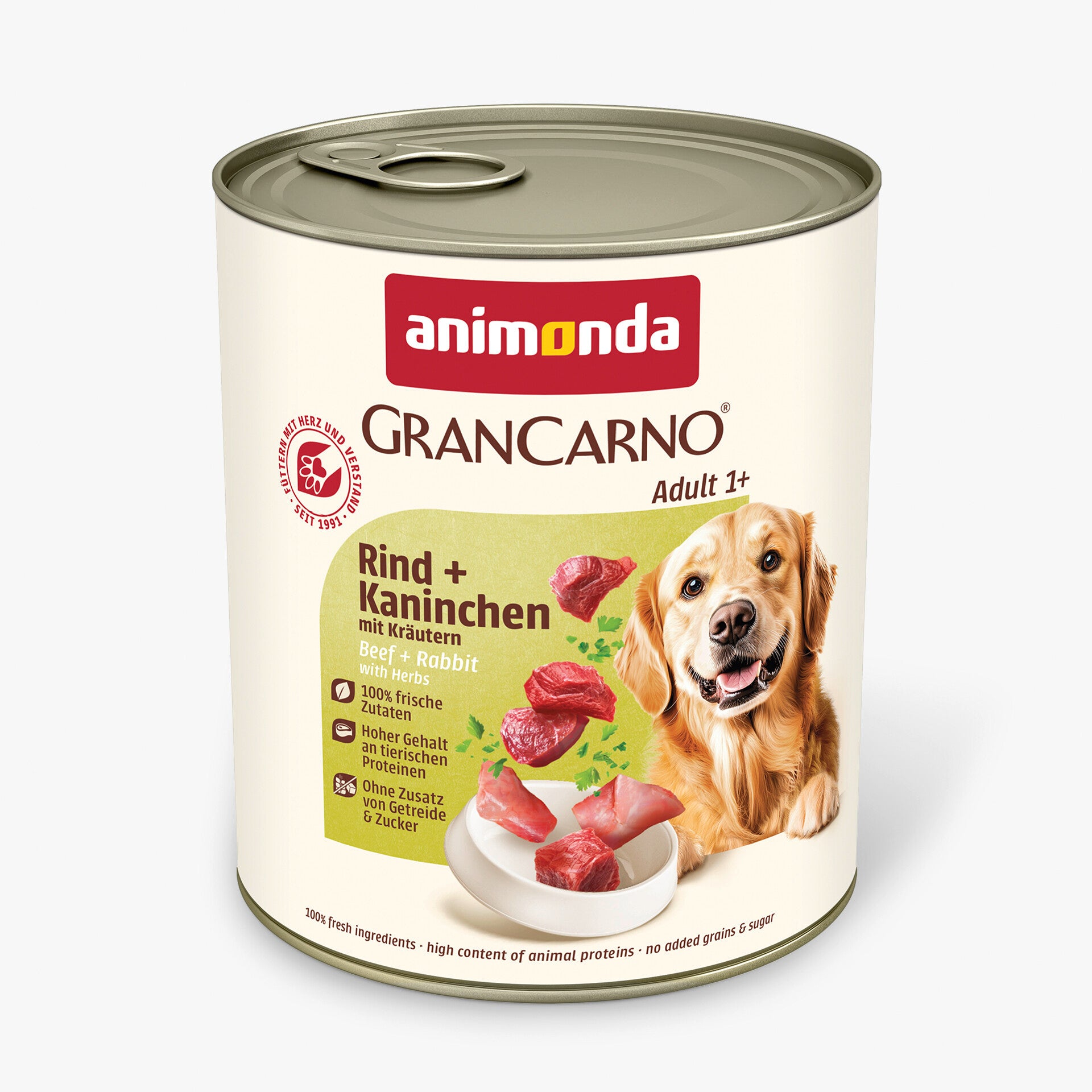 Grancarno Rund+Konijn 800 gr