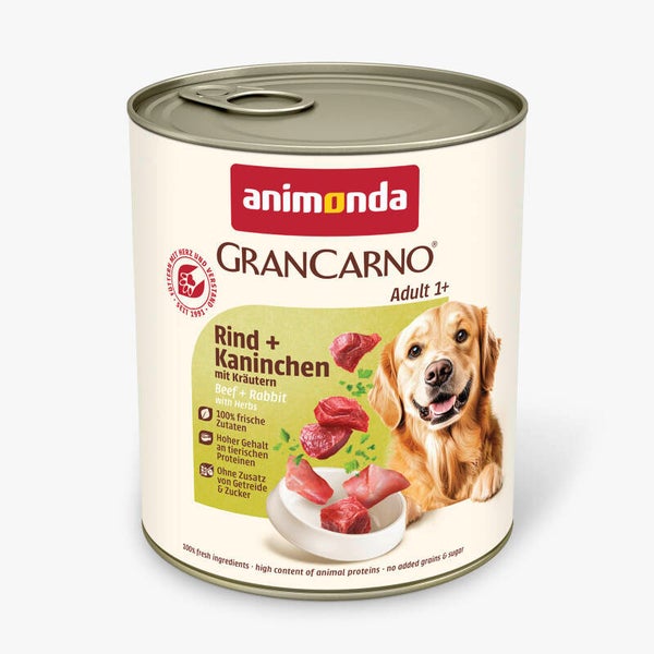 Grancarno Rund+Konijn 800 gr