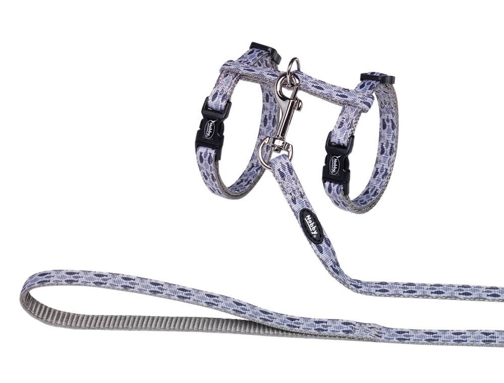 Nobby kattentuig Fish Grey