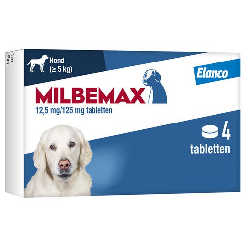 Milbemax Grote Hond 4 tabl