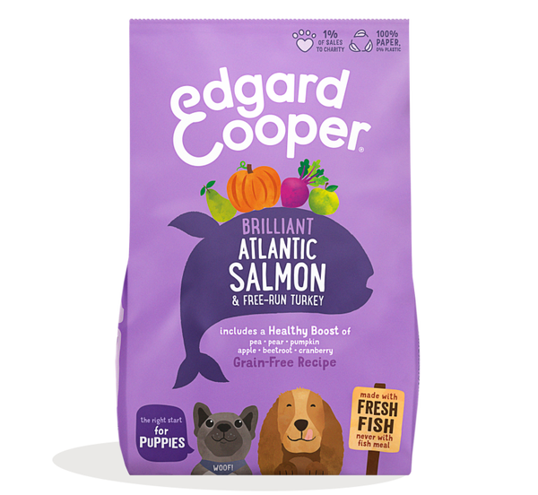 Edgard & Cooper Puppy Atlantic Salmon & Free-Run Turkey