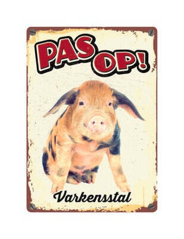 Pas Op Varkenstal