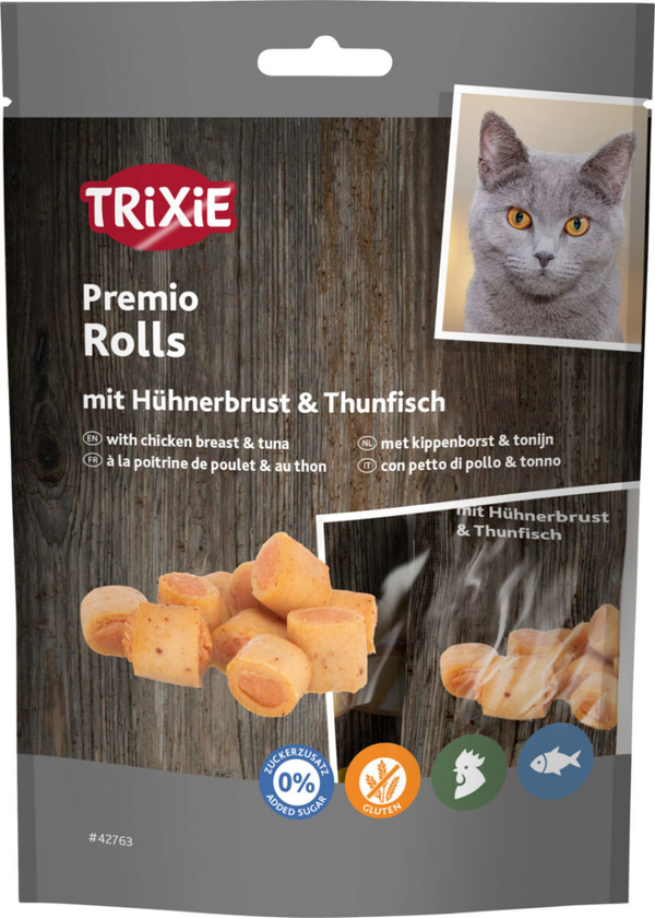 Trixie Premio Rolls met kippenborst en tonijn 50 gr