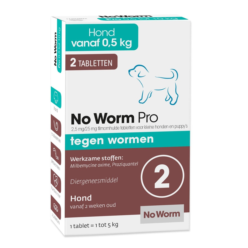 NoWorm Kleine Hond
