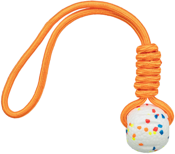 Trixie Light & Strong bal van EPS met touw ø 7,5 × 40 cm