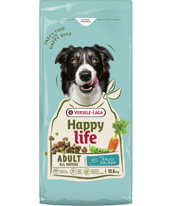 Happy Life Adult 12.5 kg Zalm