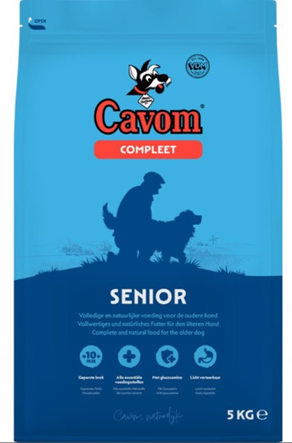 Compleet Senior 5 kg Rund|Vlees (4x)