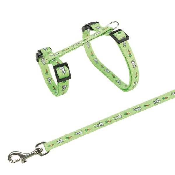 Trixie Tuig met Riem voor Konijnen (4x) diverse kleuren