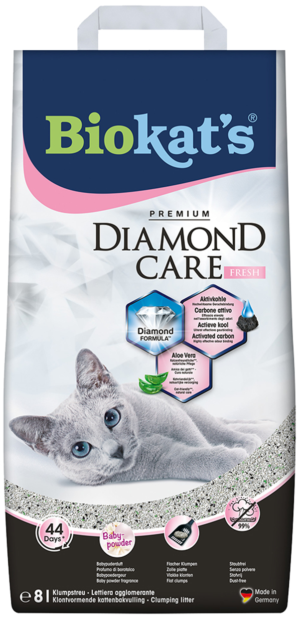 Biokat's Diamond Care Multicat Fresh 8 ltr.