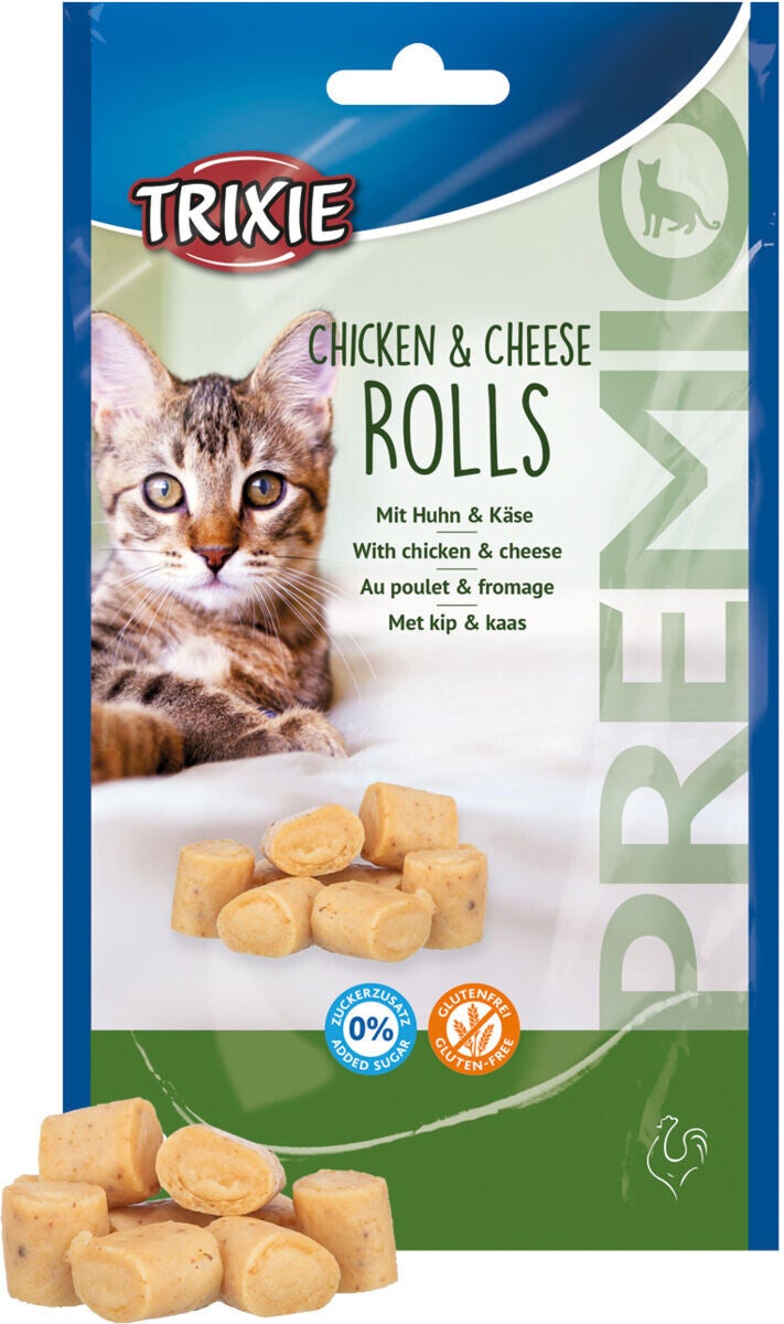 Trixie Chicken & Cheese Rolls 50 gr